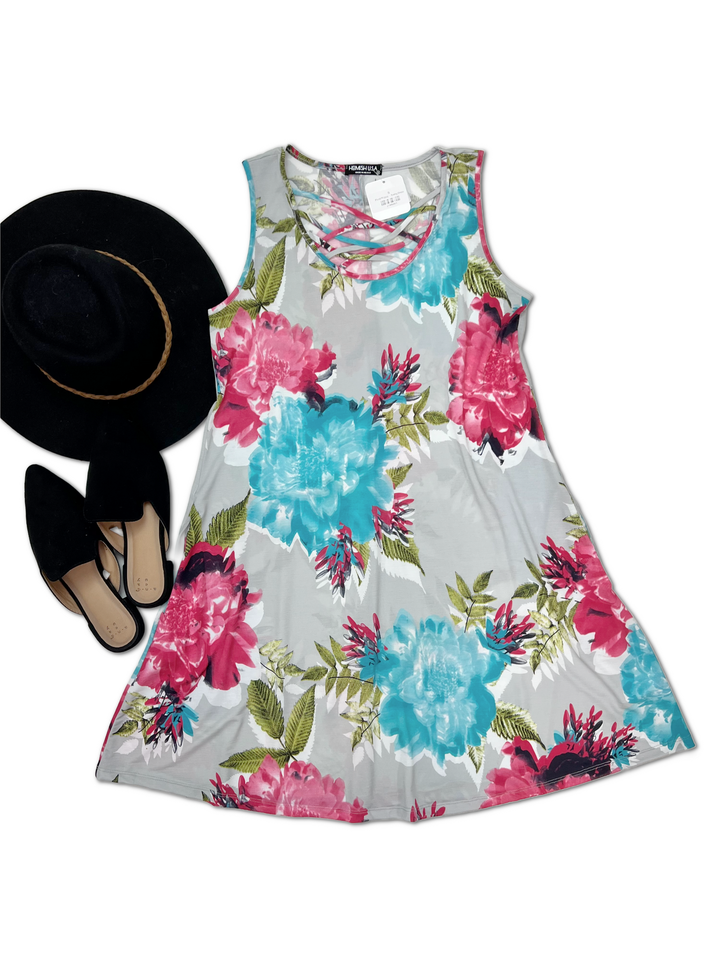 Floral Pizzaz - Swing Dress