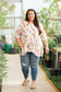 Spring Blossoms Short Sleeve Top