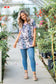Lavender Bliss Short Sleeve Top