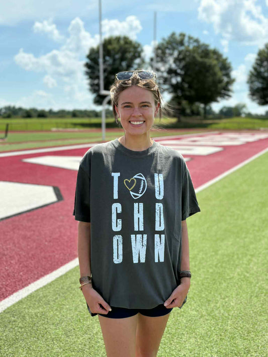 STACKED TOUCHDOWN TEE