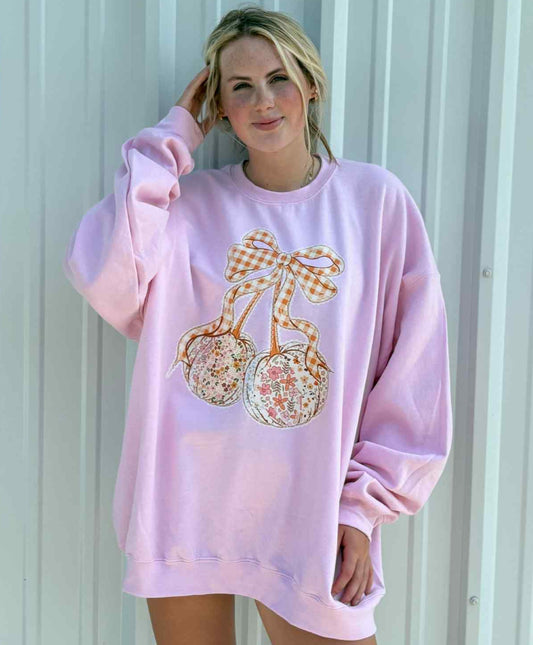 COQUETTE PUMPKIN SWEATSHIRT