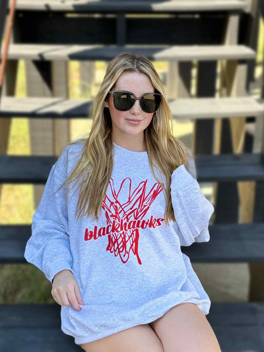 CUSTOM BASKETBALL NET SWEATSHIRT