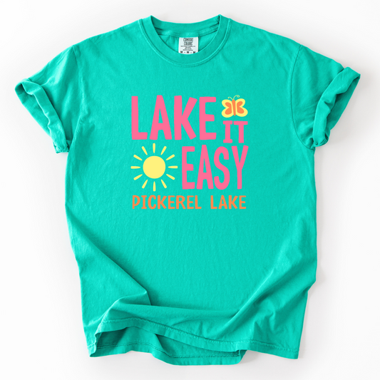Custom Lake It Easy Tee