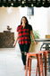 Blessed & Dressed in Red Plaid