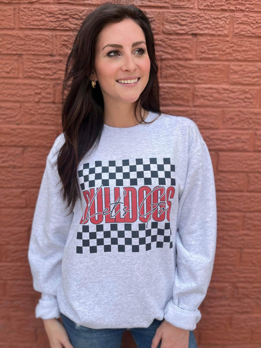 Checkered Mascot Sweatshirt