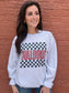 Checkered Mascot Sweatshirt