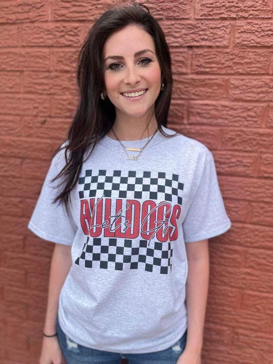 Checkered Mascot Tee