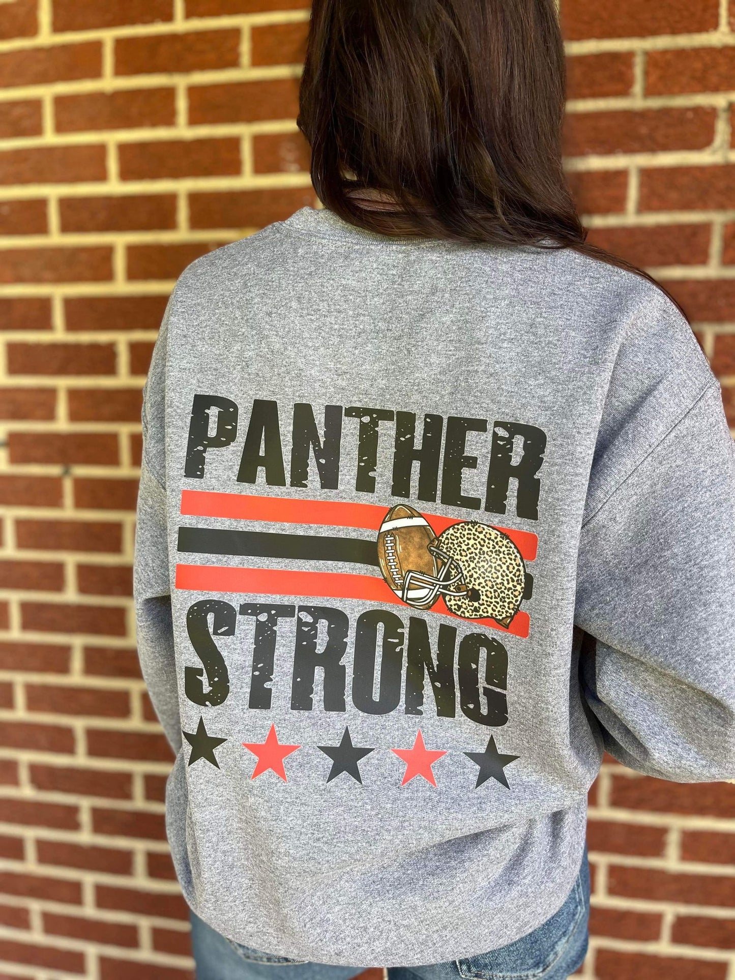 Football Strong Mascot Sweatshirt