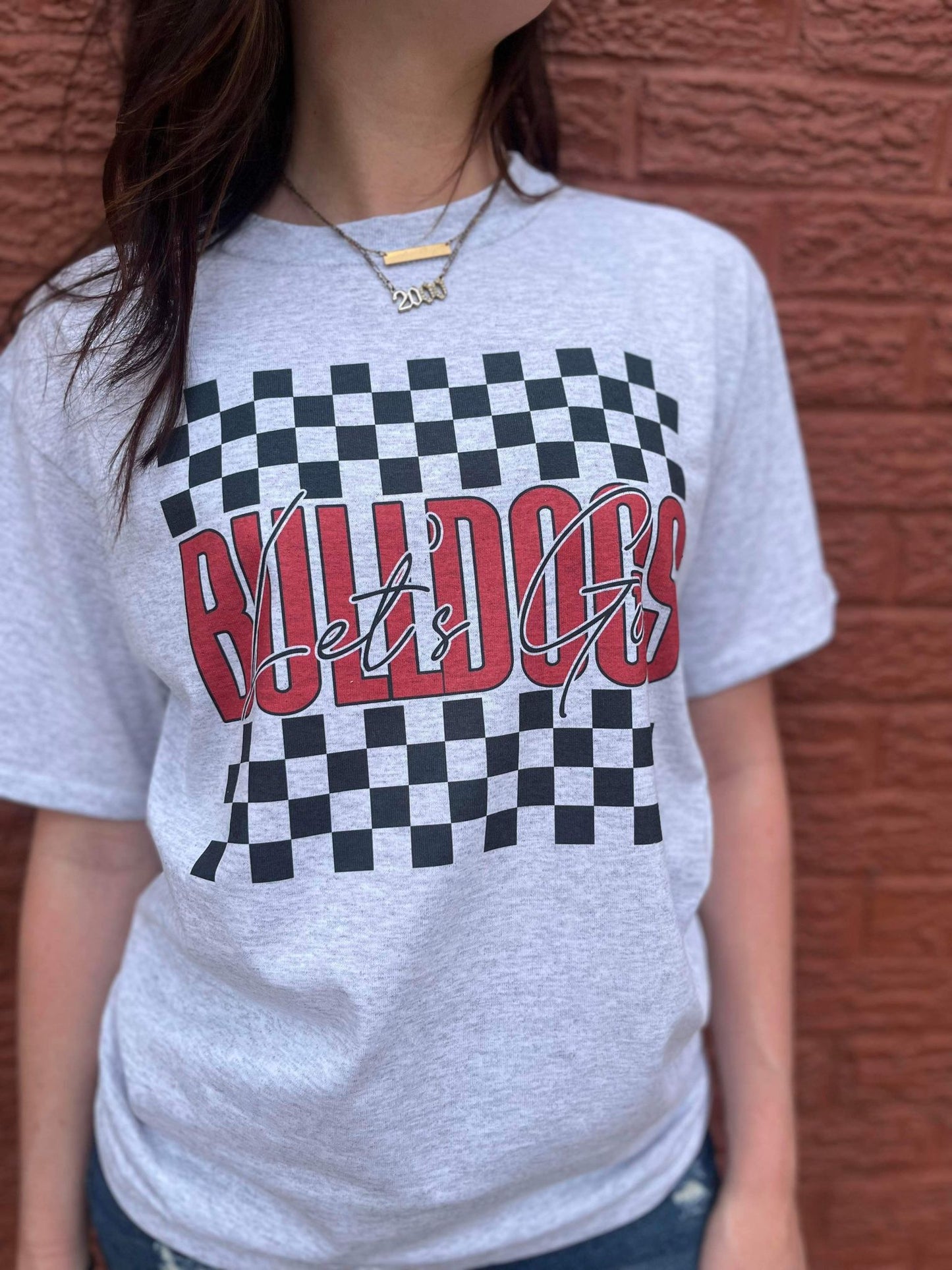 Checkered Mascot Tee