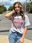 All Star Checkered Mascot Tee