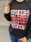 Repeating Layer Mascot Sweatshirt