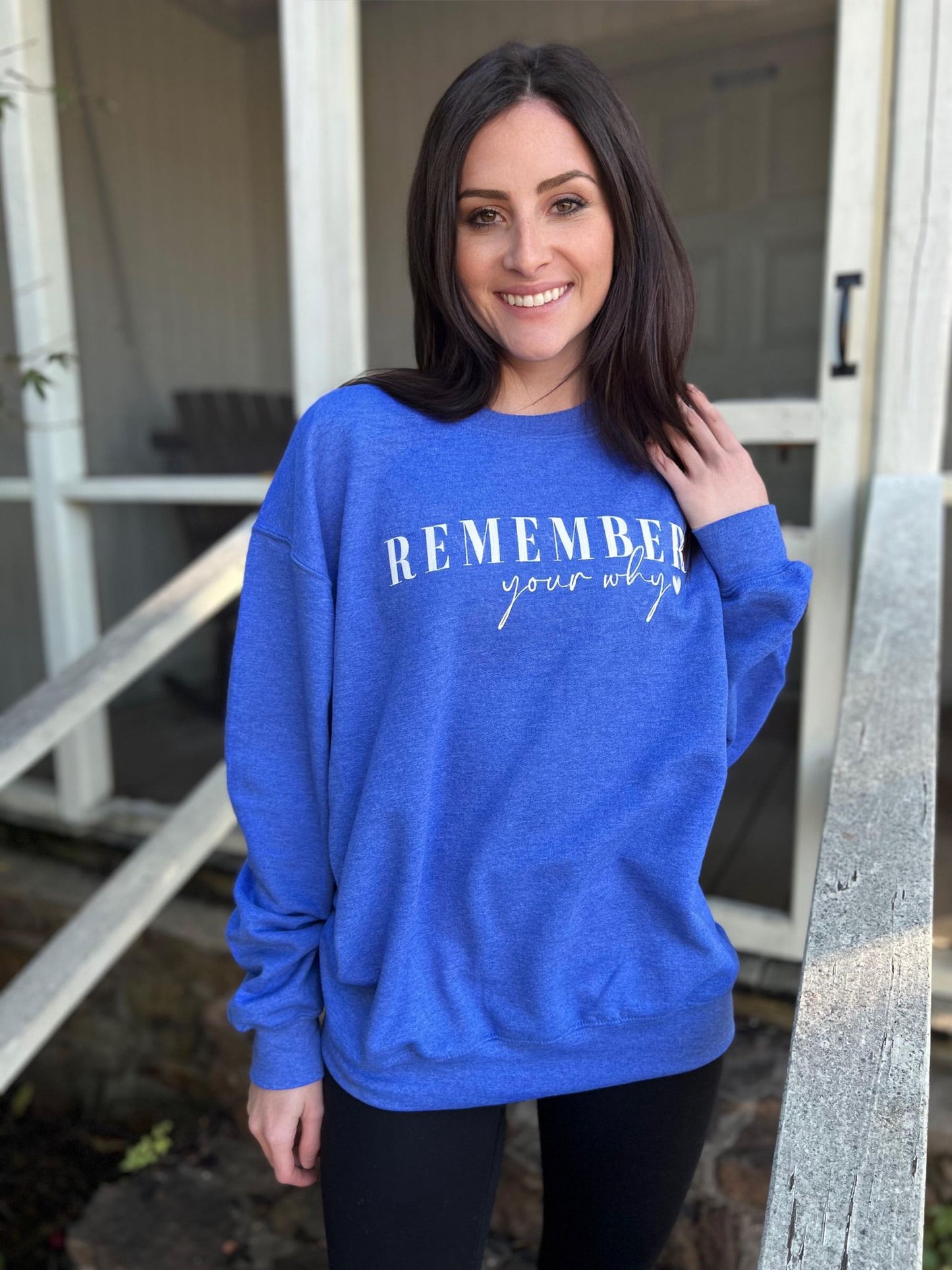 Remember Your Why Sweatshirt