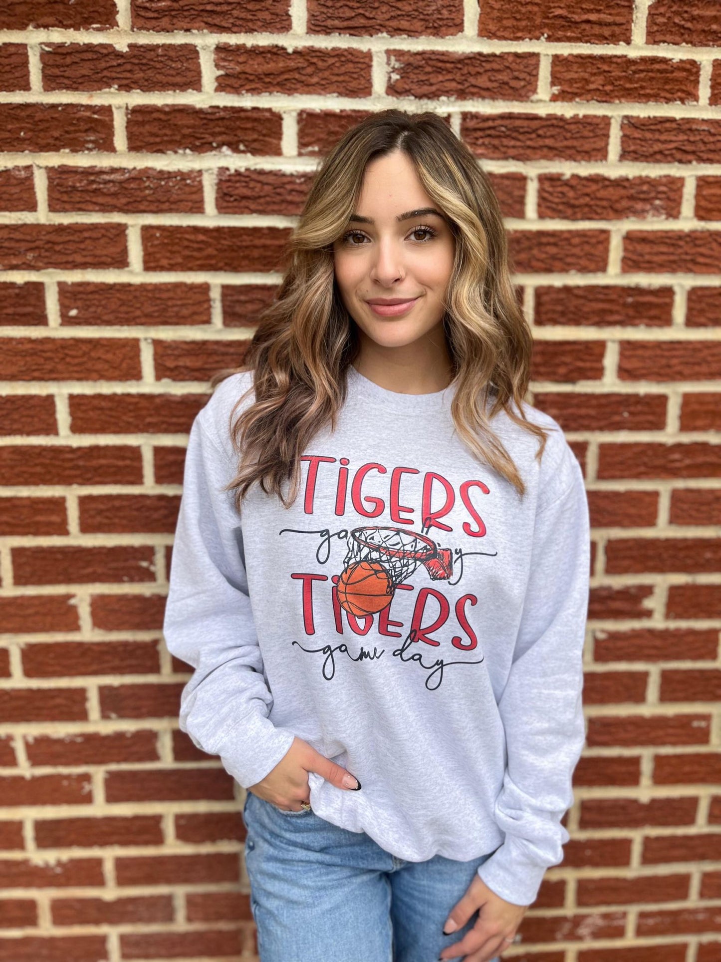 Custom Basketball Game Day Sweatshirt