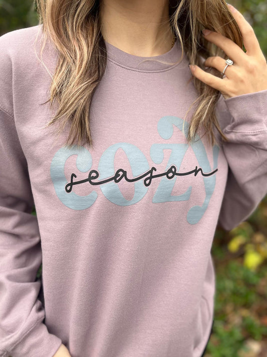 Neutral Cozy Season Sweatshirt