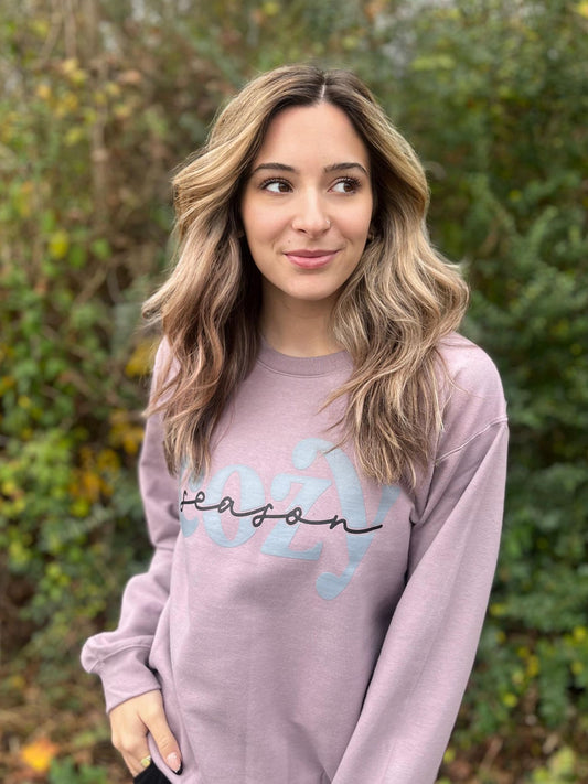 Neutral Cozy Season Sweatshirt