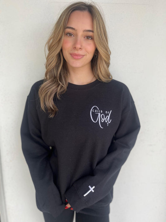 Child of God Embroidered Sweatshirt