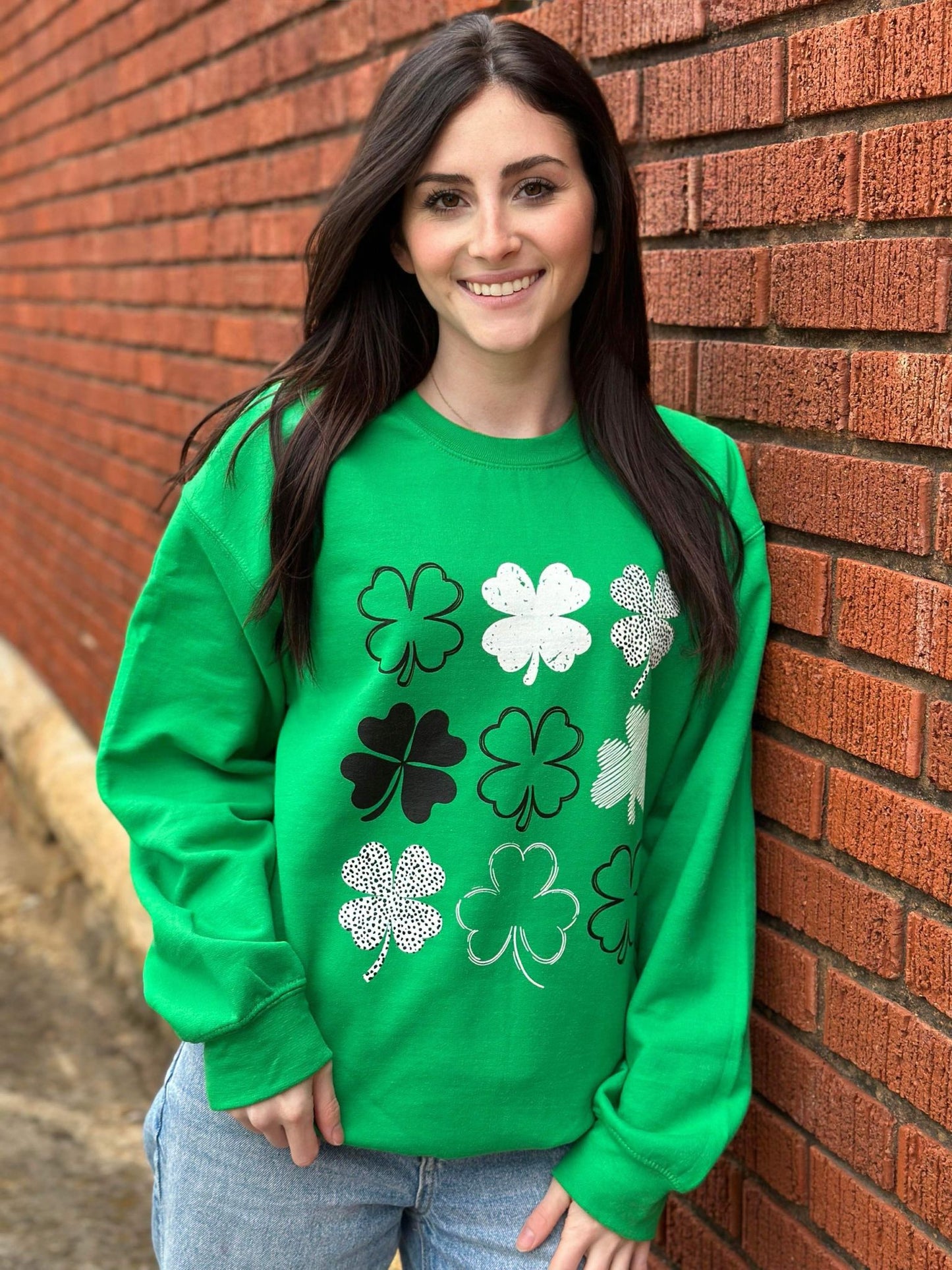 Multi Clover Sweatshirt