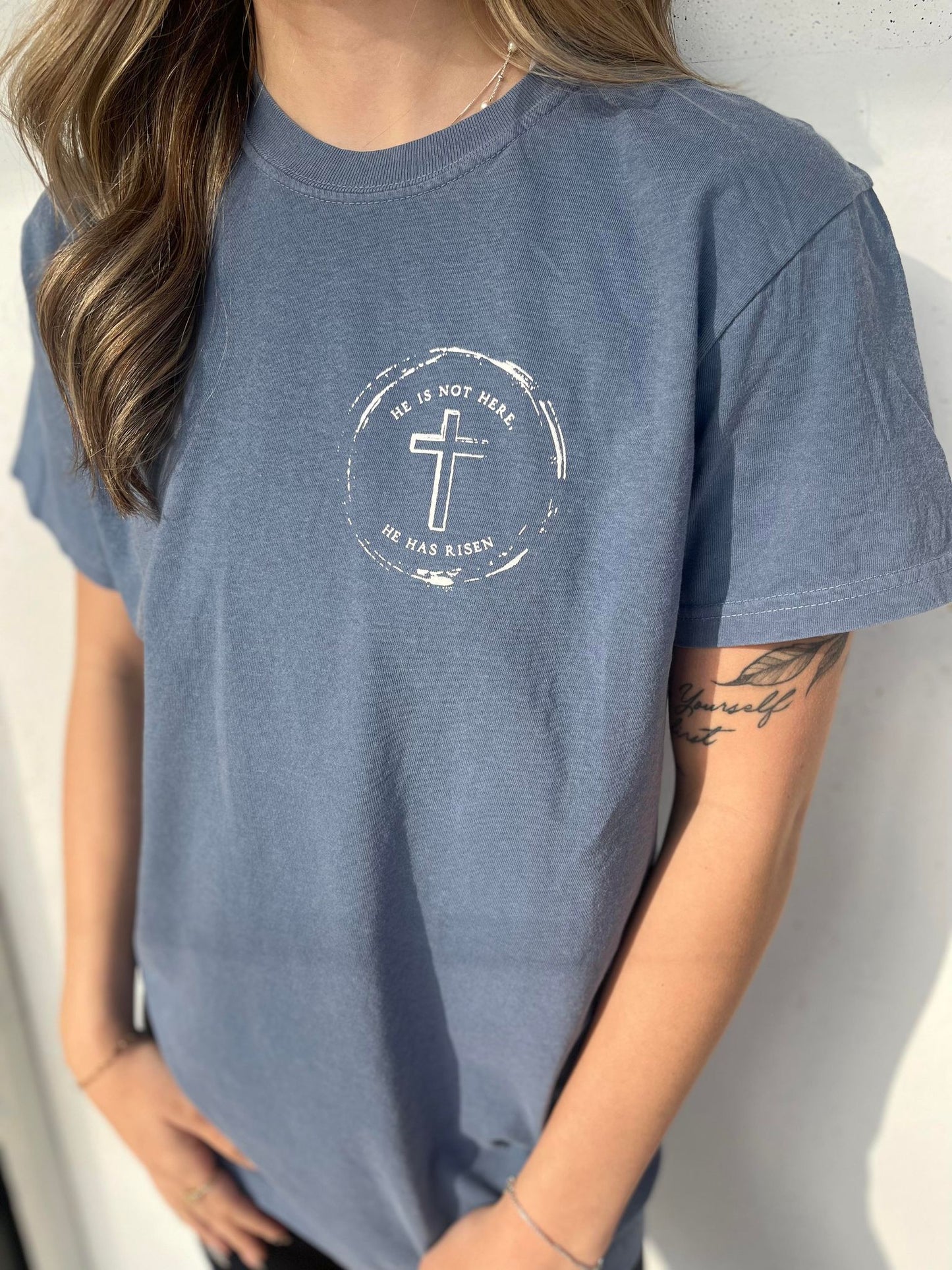 He Is Risen Tee