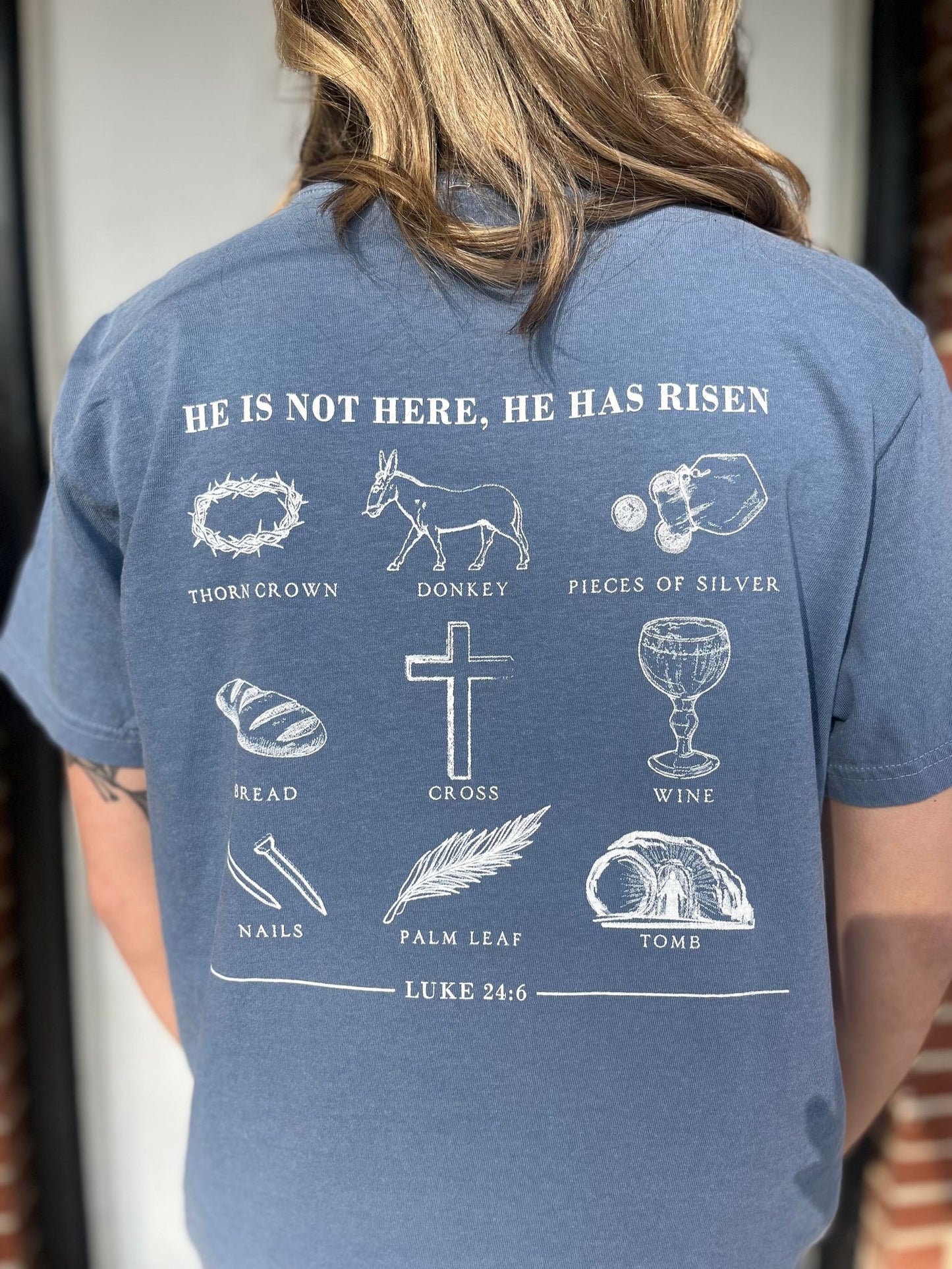 He Is Risen Tee