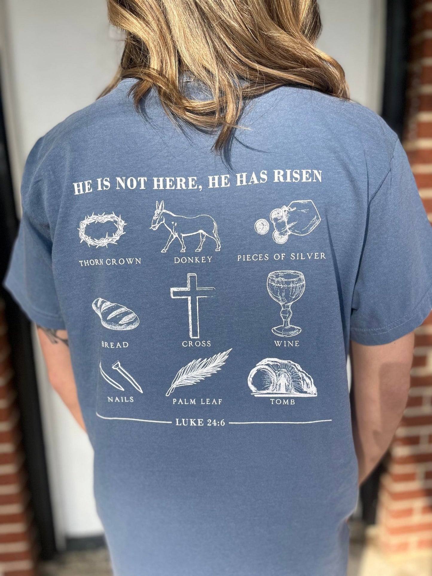 He Is Risen Tee