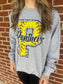 Custom Softball Letter Mascot Sweatshirt