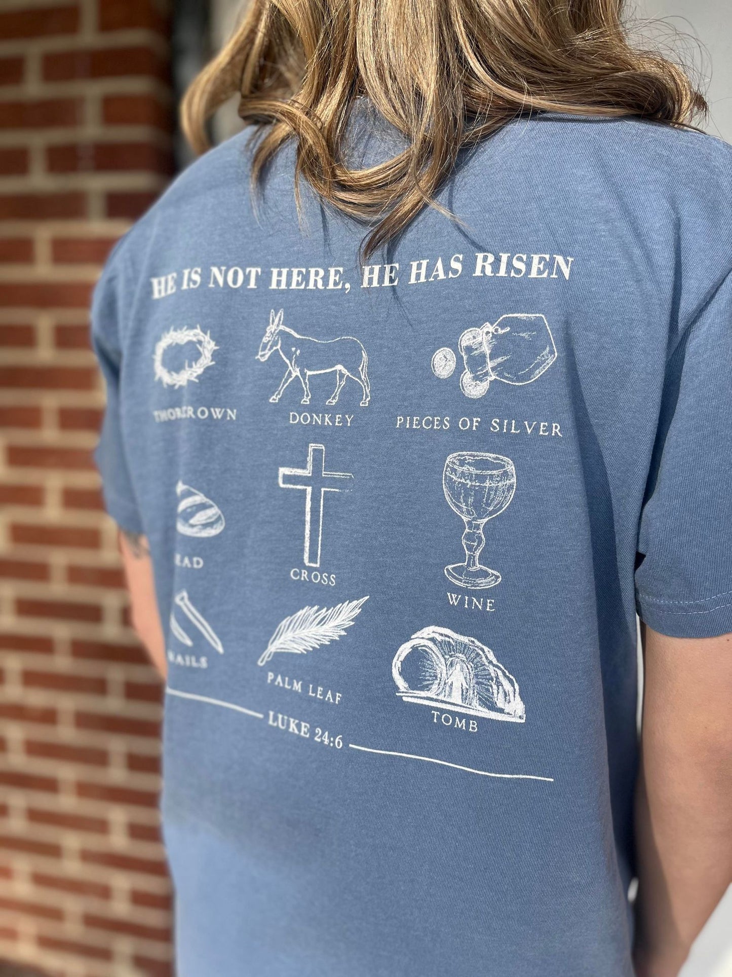 He Is Risen Tee