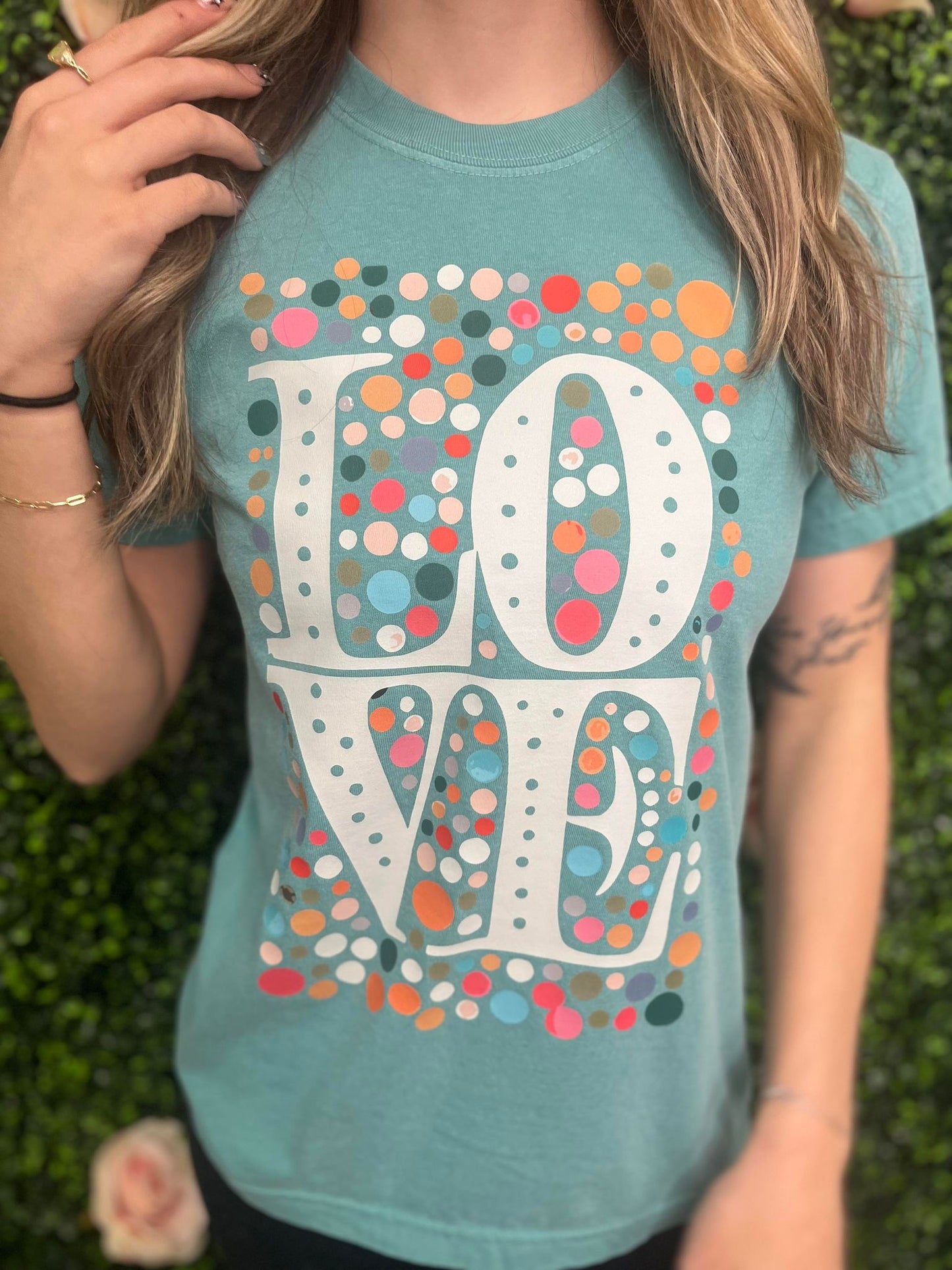 Love Multi Dot Tee