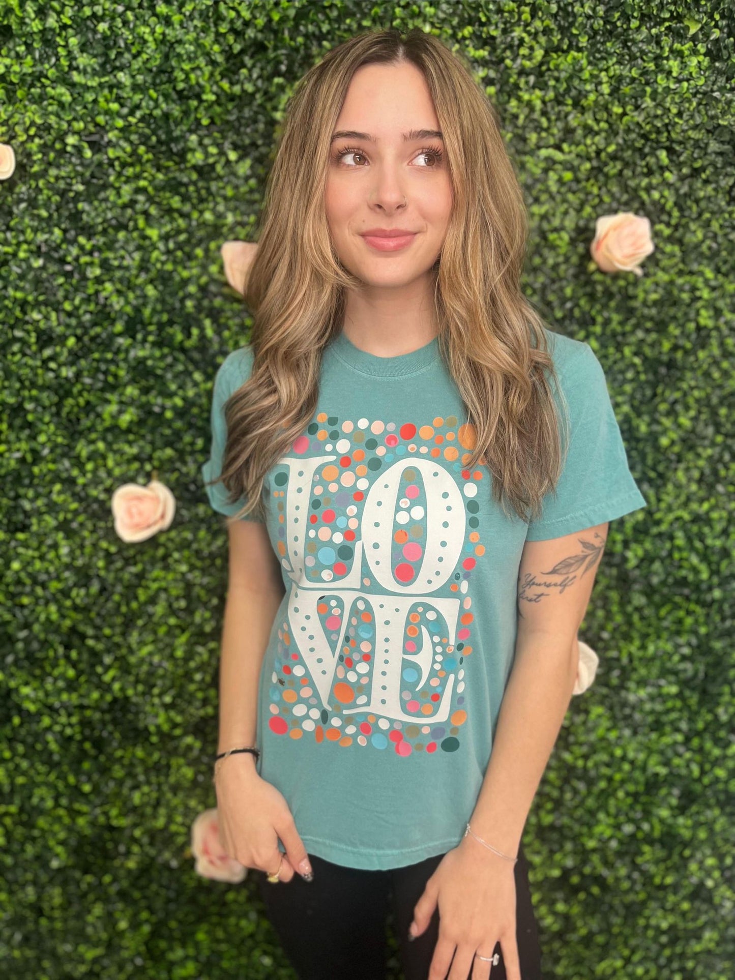 Love Multi Dot Tee