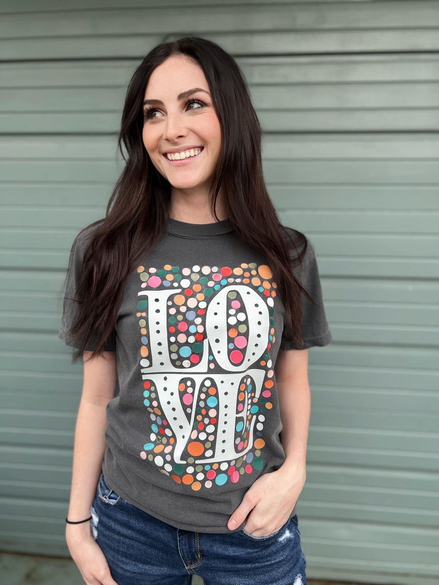 Love Multi Dot Tee