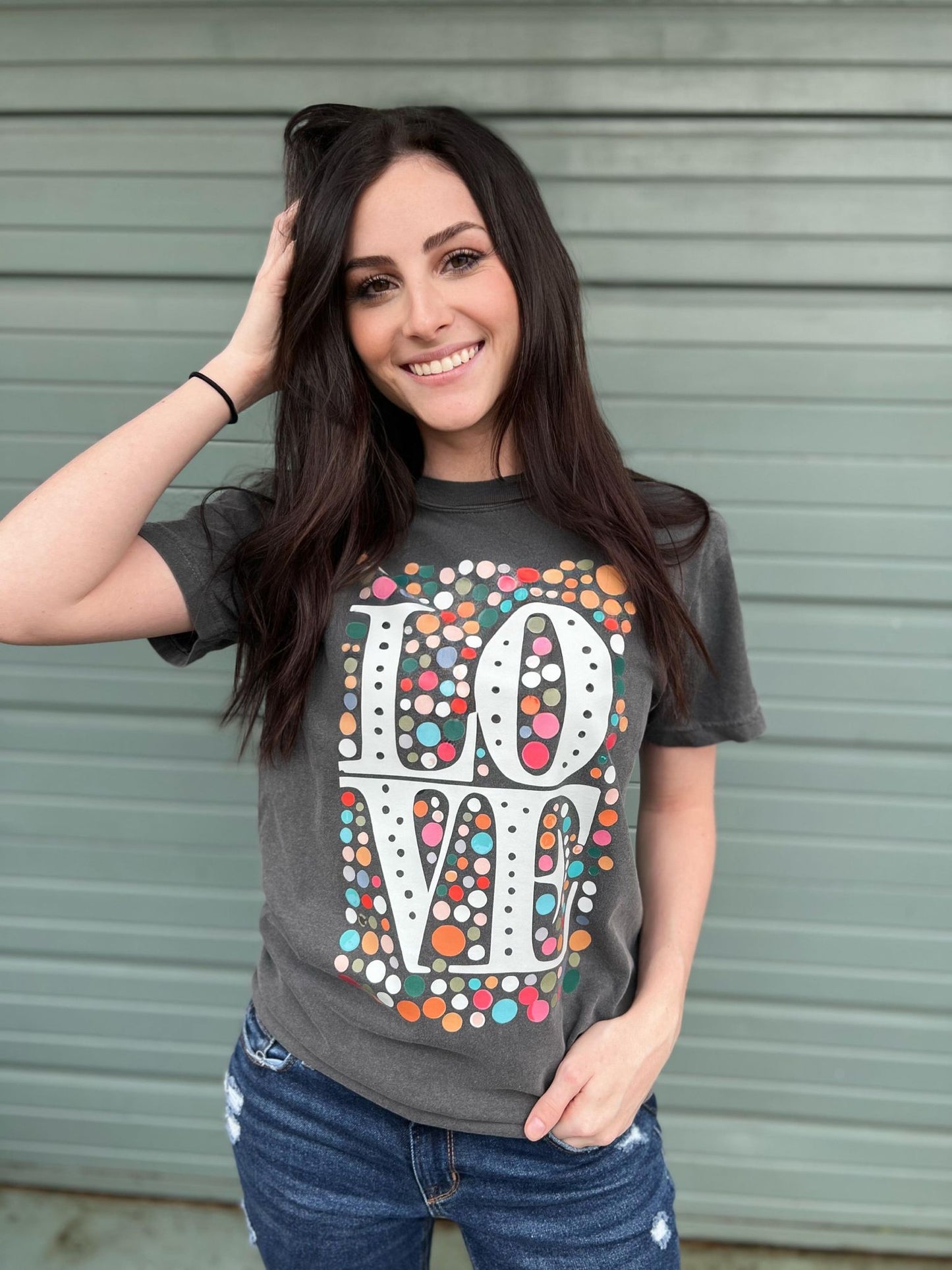 Love Multi Dot Tee