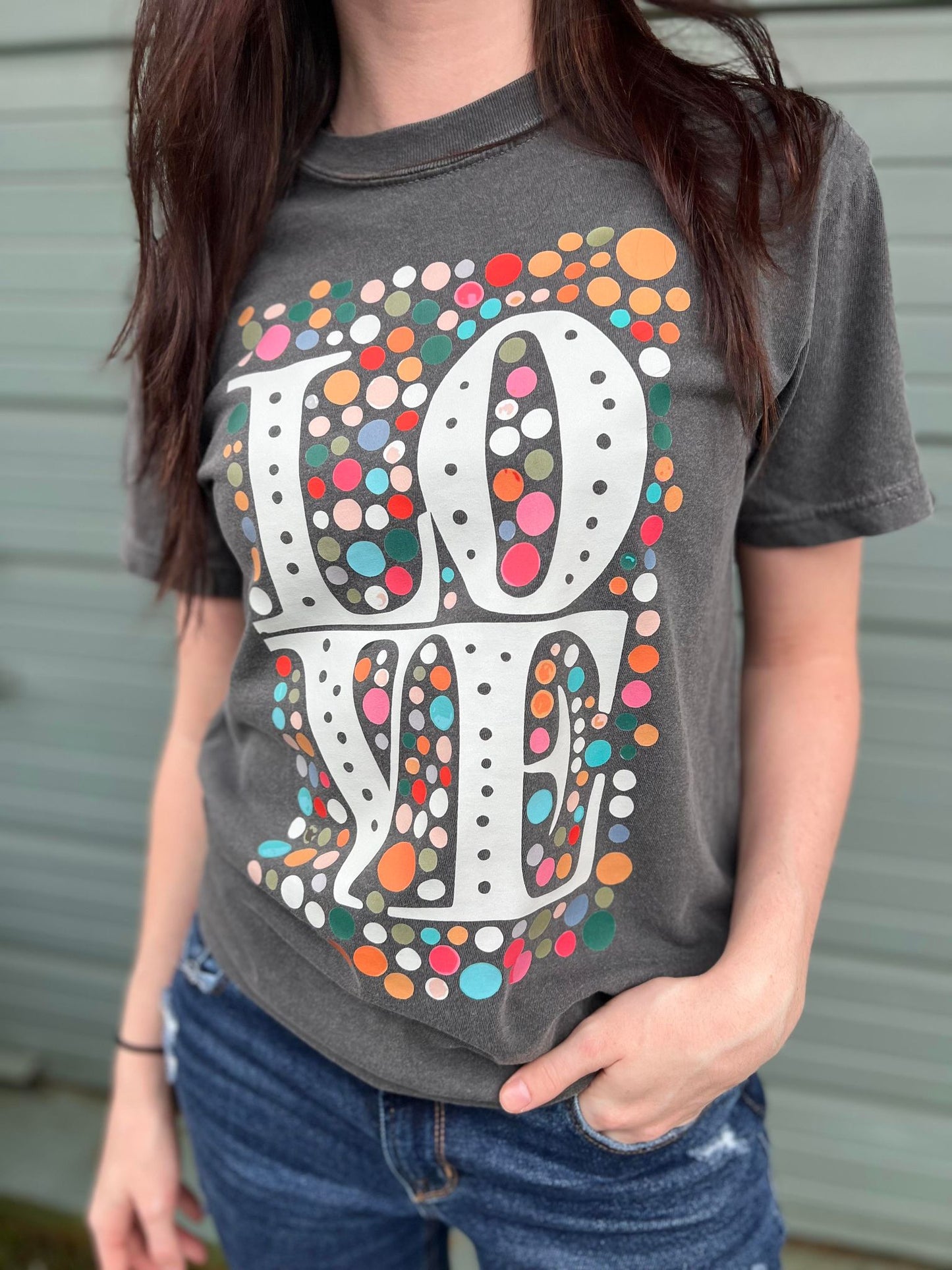 Love Multi Dot Tee