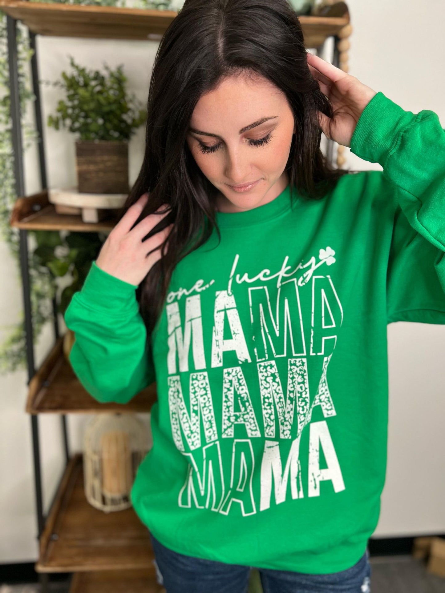 One Lucky Mama Sweatshirt