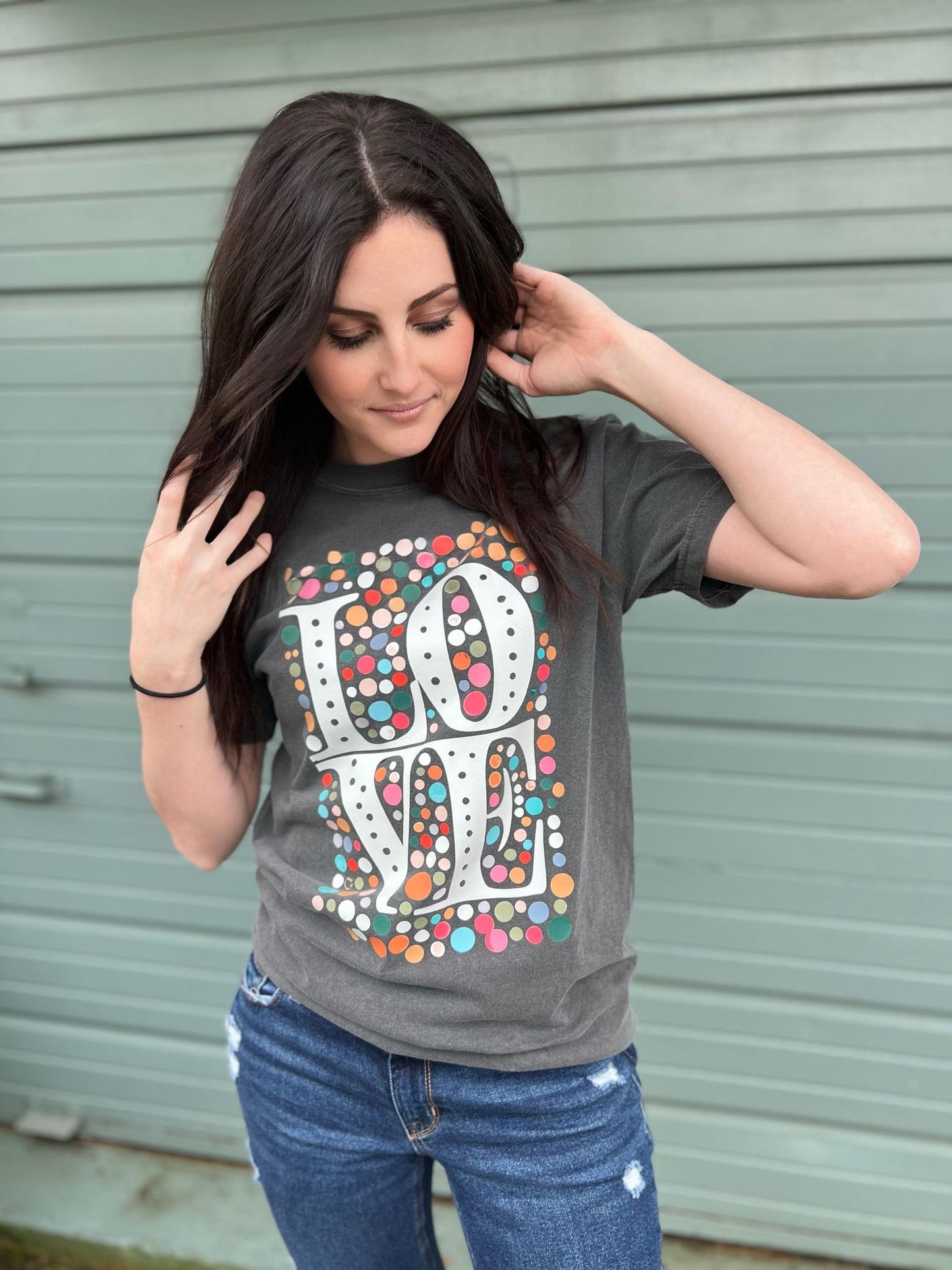 Love Multi Dot Tee