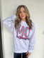 Neon Checkered State Sweatshirt