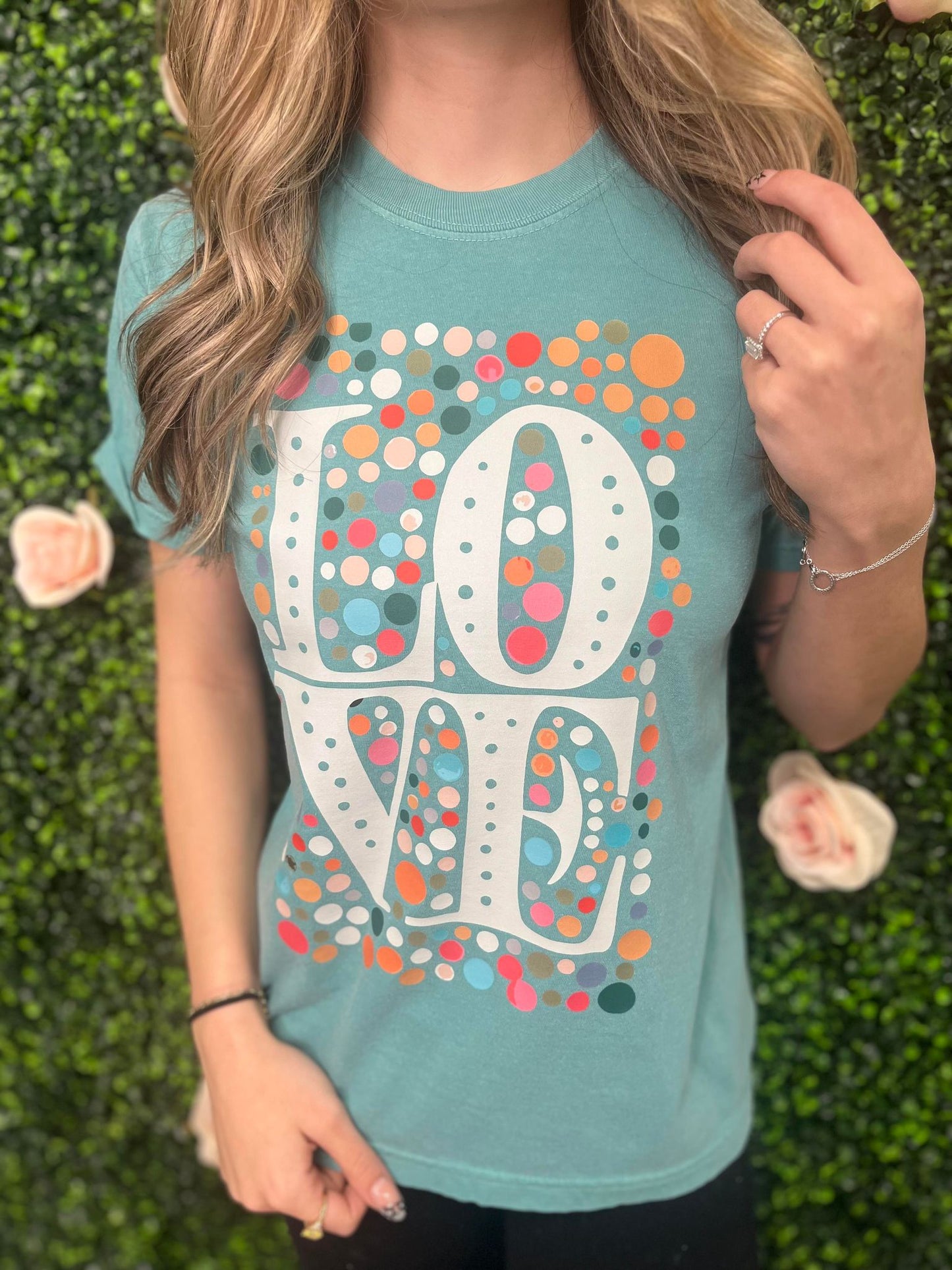 Love Multi Dot Tee