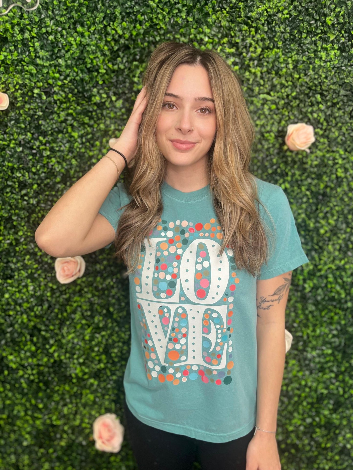 Love Multi Dot Tee