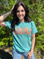 Mama Arched Sparkle Tee