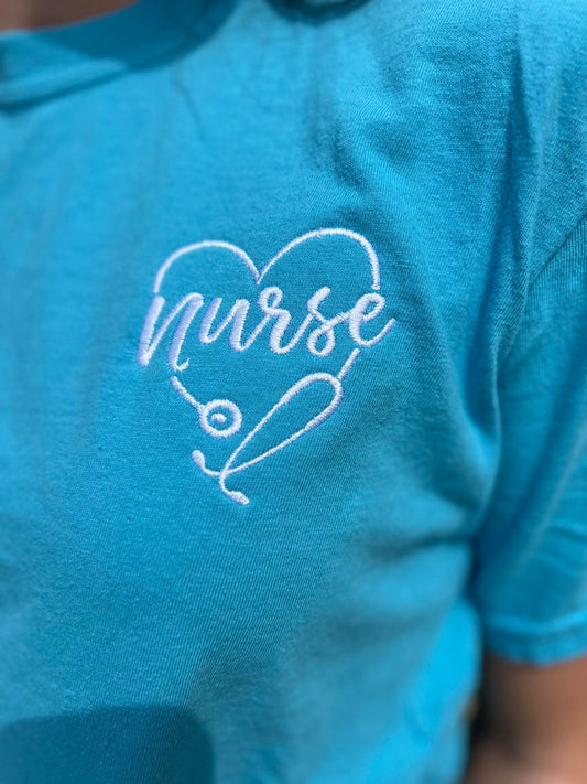 Nurse Embroidered Tee