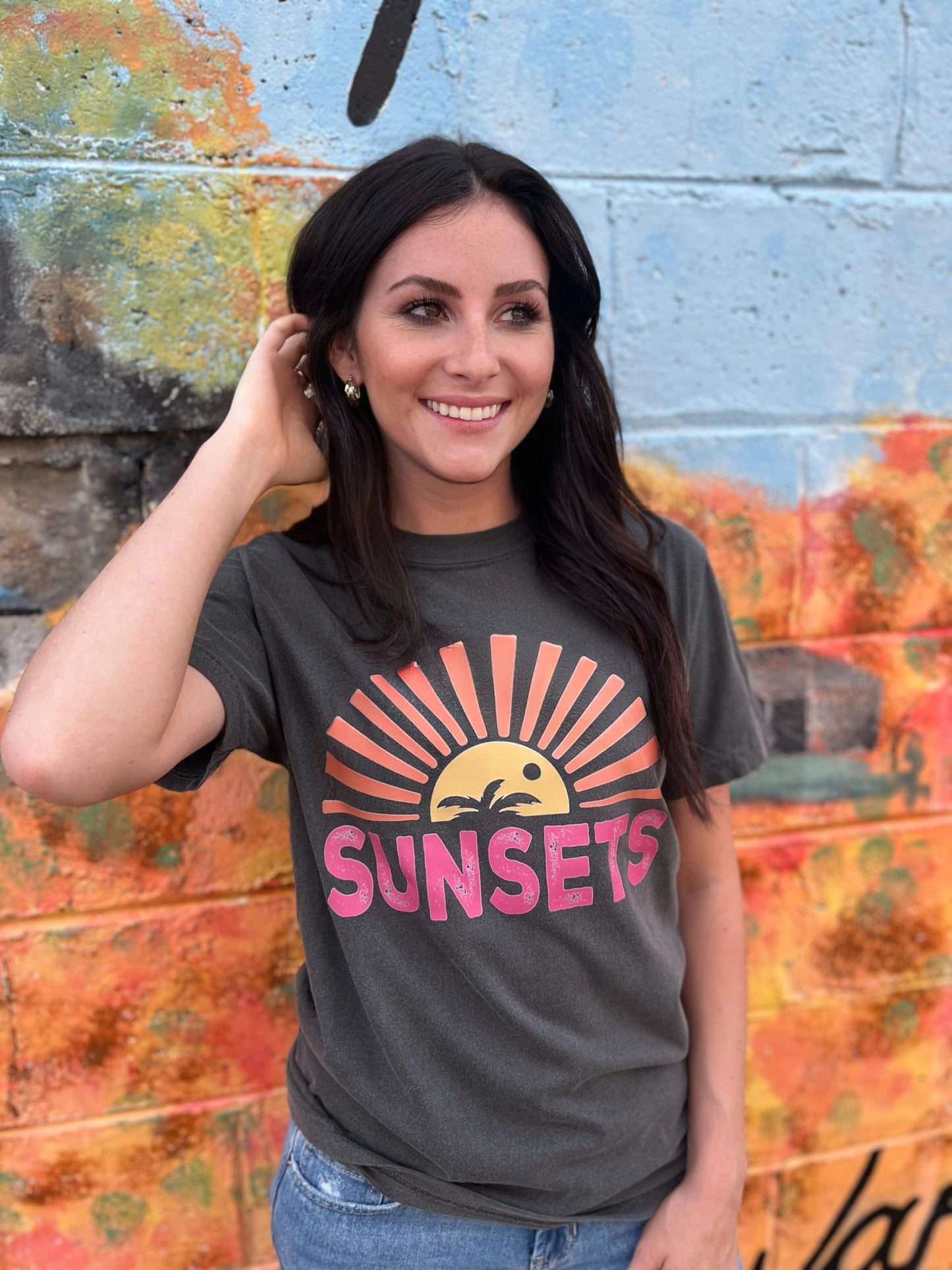 Forever Chasing Sunsets Tee