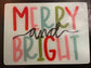 Merry and Bright Cutting Board