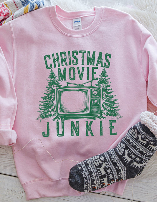 Christmas Movie Junkie Sweatshirt