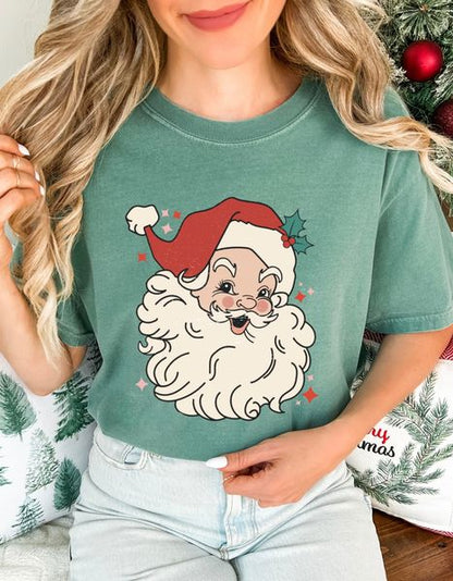 Vintage Santa Face Tee