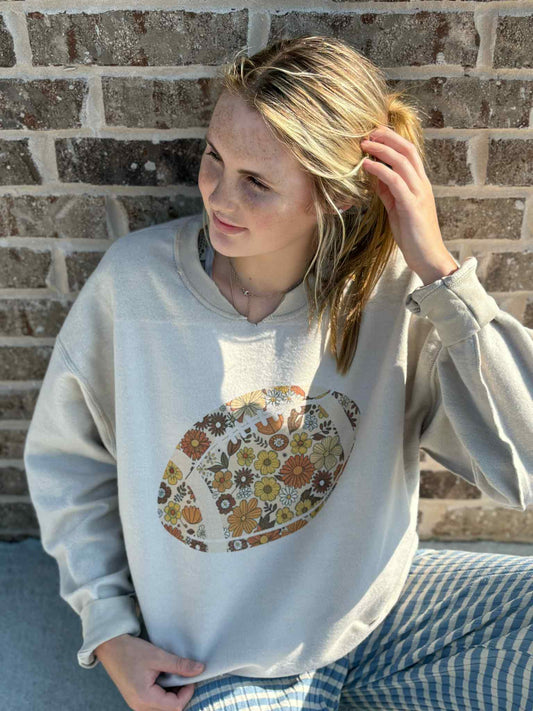 INSIDE OUT FOOTBALL SWEATSHIRT