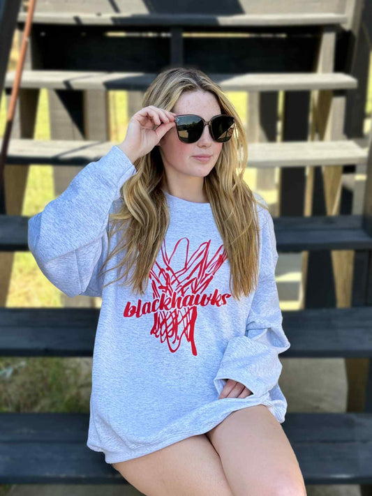 CUSTOM BASKETBALL NET SWEATSHIRT