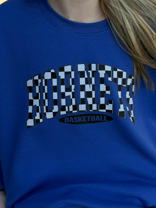 CHECKERED MASCOT + SPORT SWEATSHIRT