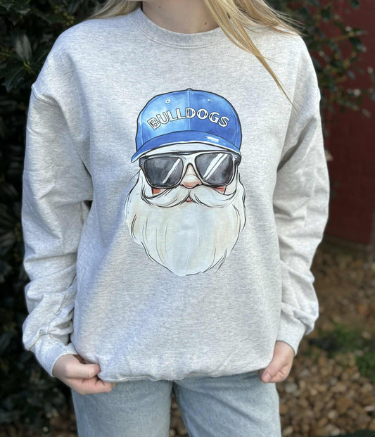 CUSTOM MASCOT SANTA SWEATSHIRT