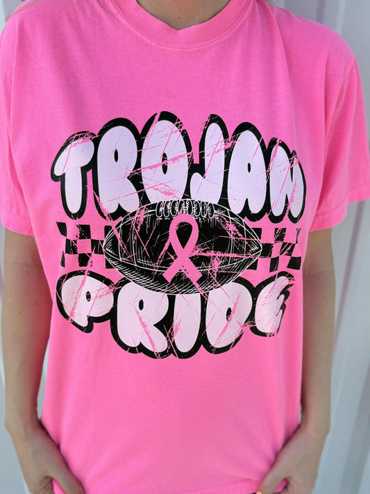 Custom Mascot Pink Out Tee