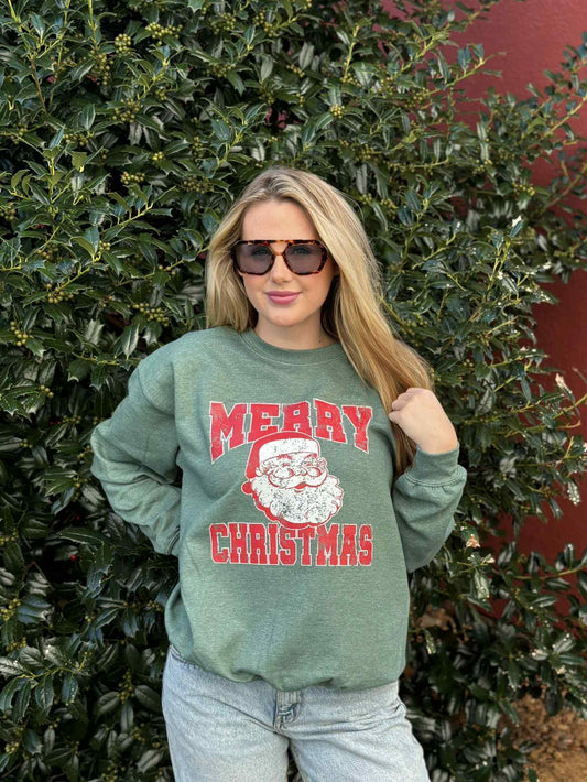 VINTAGE MERRY CHRISTMAS SWEATSHIRT