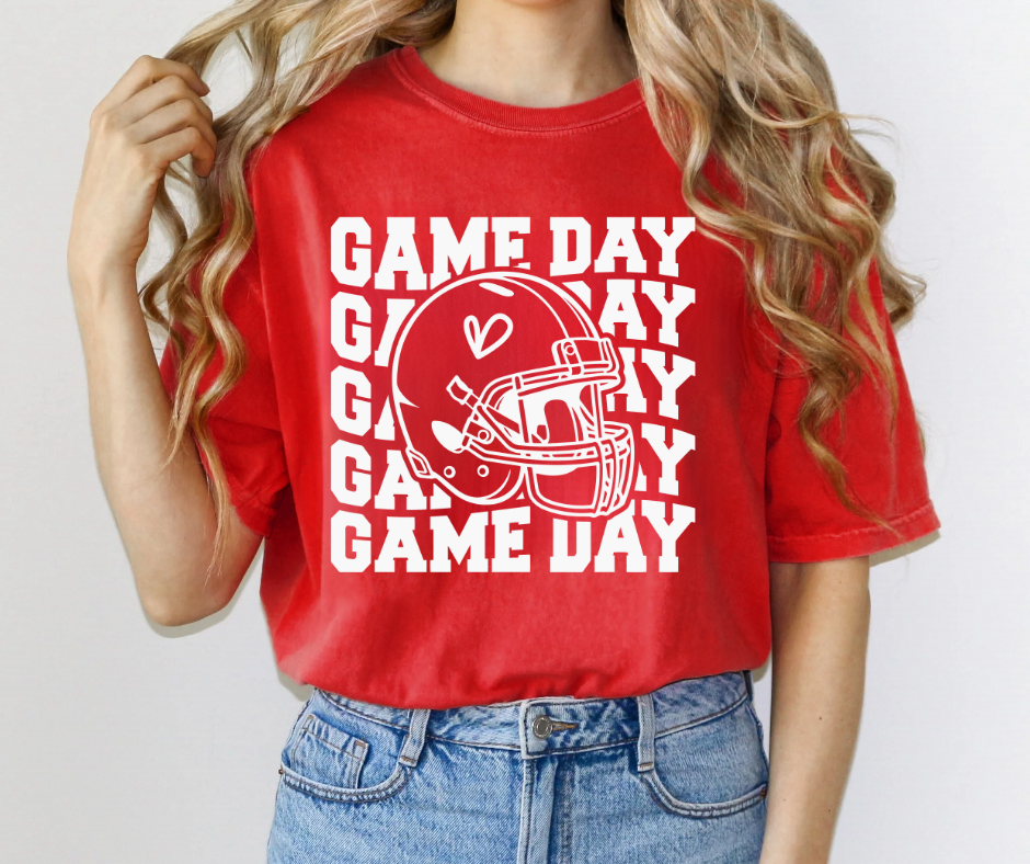 Repeating Game Day with Helmet