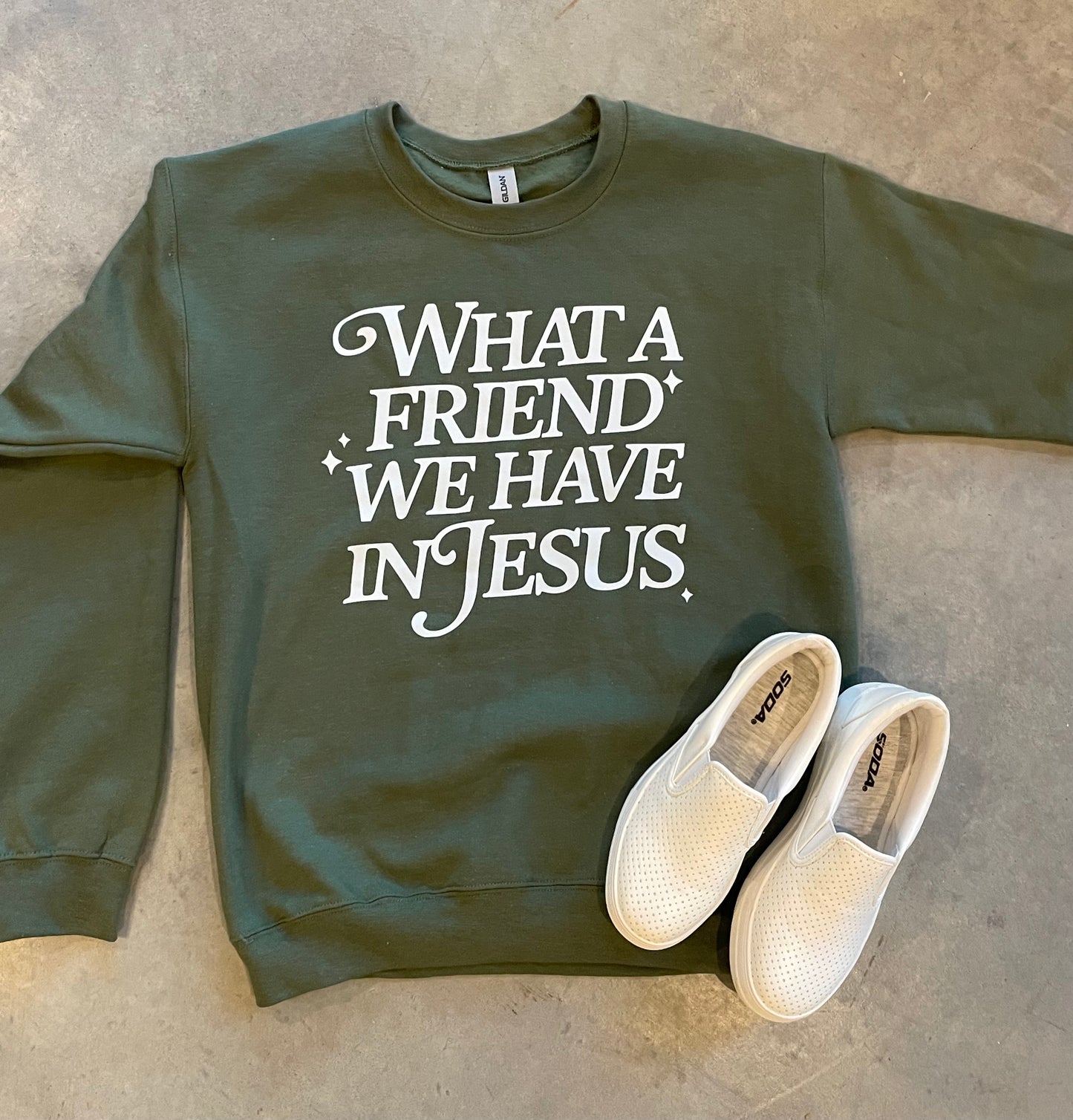 What a friend we have in Jesus Sweatshirt